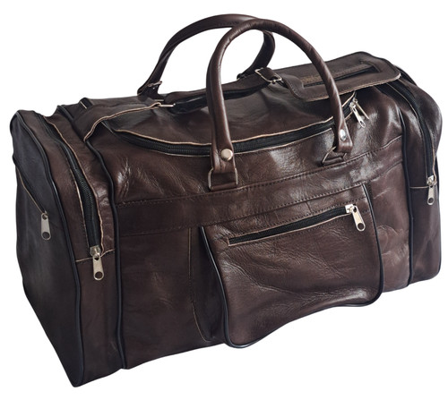 Leder reisetasche 45cm - leder,