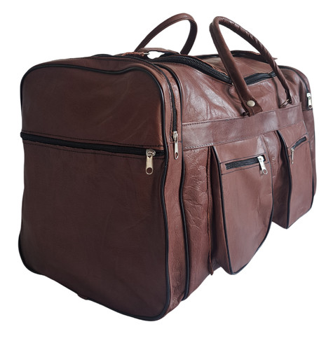 Echte leder tasche braun - leder,