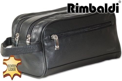 Leder kulturtasche - leder,