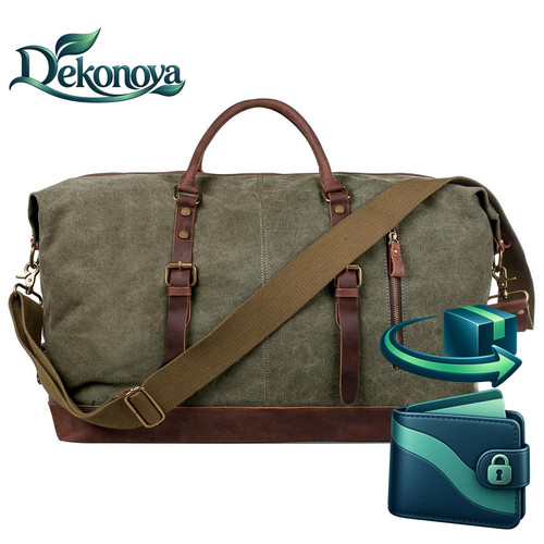 Reisetasche 60l vintage canvas - 60l,
